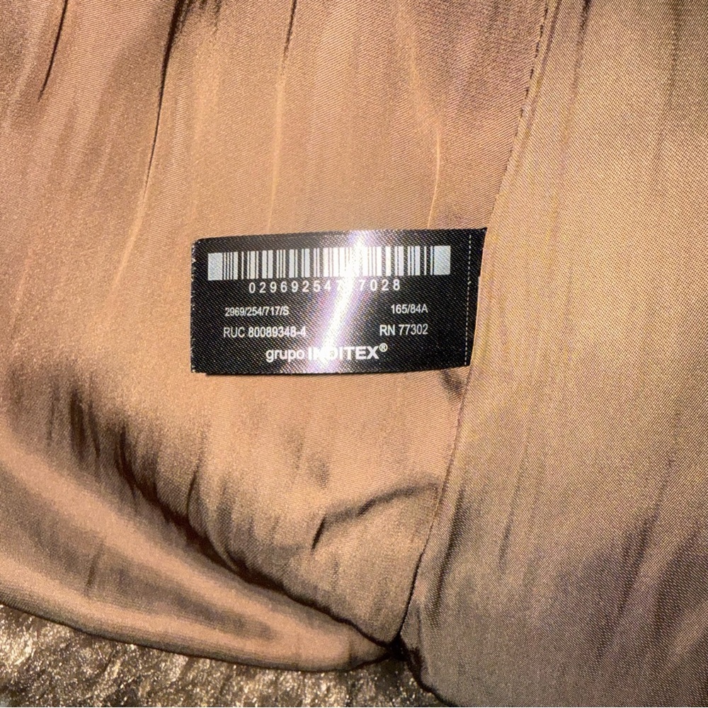 New ZARA ZW Collection Faux Fur Short Coat - Picture 15 of 16